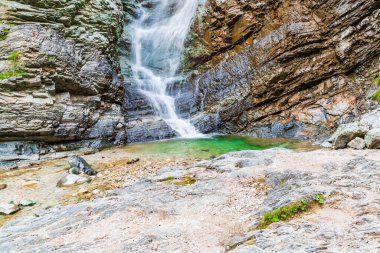 Sapppada yaz sahnesi, doğa manzarası, İtalya