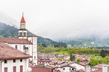Sutrio town in highlands, Italy