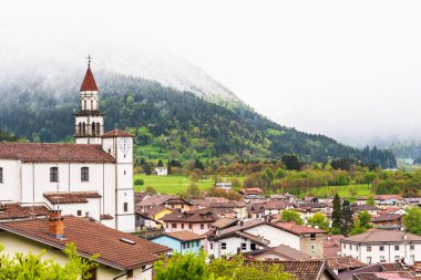 Sutrio town in highlands, Italy