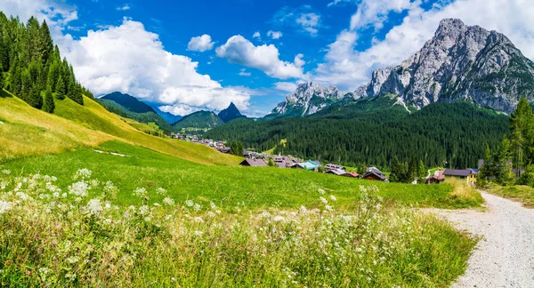 Sapppada Sommer Szene Natur Malerischen Blick Italien — Stockfoto