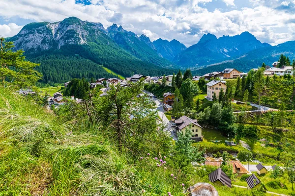 Sapppada Sommer Szene Natur Malerischen Blick Italien — Stockfoto
