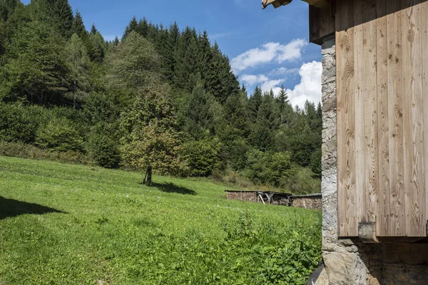 Stavoli Orias Sommerlandschaft Und Dorf Italien — Stockfoto