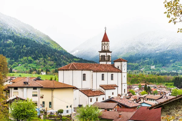 Sutrio Town Highlands Italy — Stok fotoğraf