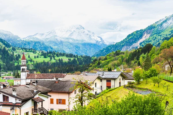 Sutrio Town Highlands Italy Stock Photo