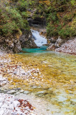 Dağlık arazide sonbahar doğası 