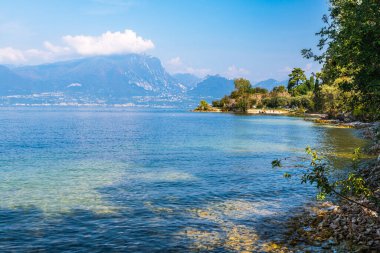 Garda Gölü manzaralı, İtalya