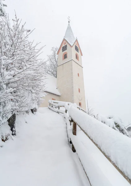 Camporosso Winter Scene Λιγουρία Ιταλία — Φωτογραφία Αρχείου