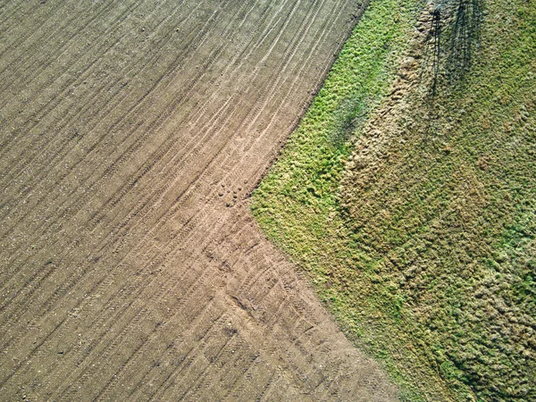 Aerial Shot Rural Landscape — Stock Photo, Image