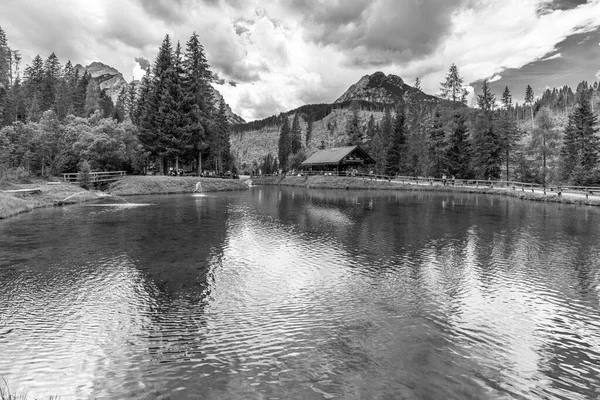 Sappada Vista Durante Verão Itália — Fotografia de Stock