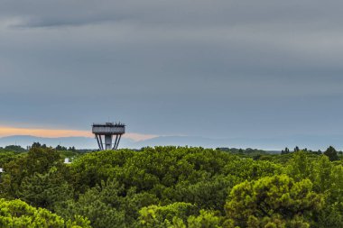 Gökyüzü güzel manzara, Lignano, İtalya