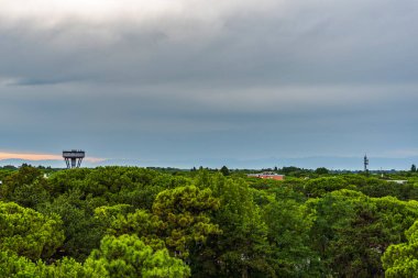 Gökyüzü güzel manzara, Lignano, İtalya