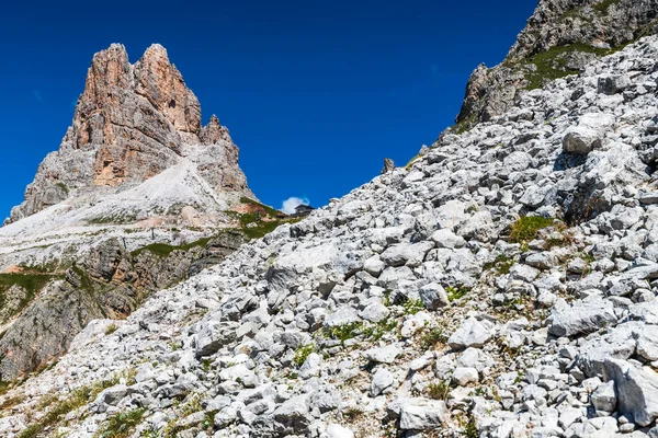 Národní Park Turistika Krajina Kameny Pět Věží Dolomity Alpy — Stock fotografie