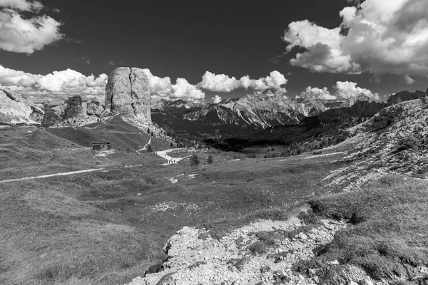 Paesaggio Pittoresco Delle Montagne Nuvolau Italia — Foto Stock