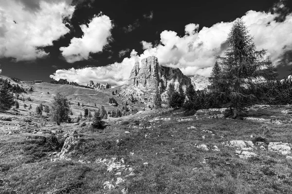 Schilderachtig Landschap Van Het Nuvolau Gebergte Italië — Stockfoto