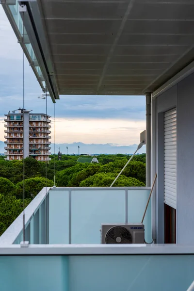 Cielo Hermosa Vista Panorámica Lignano Italia —  Fotos de Stock