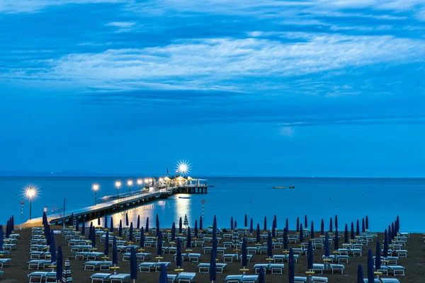 Lignano Pineta Playa Vistas Mar Udine Provincia Italia — Foto de Stock