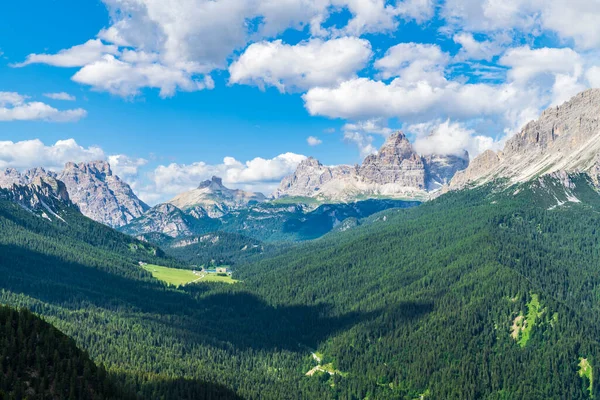 Vue Panoramique Sur Les Hauts Plateaux Vénétie Italie — Photo