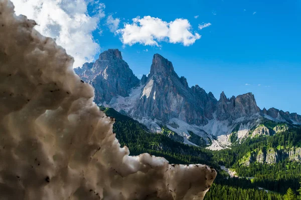 Vista Panoramica Degli Altopiani Del Veneto Italia — Foto Stock
