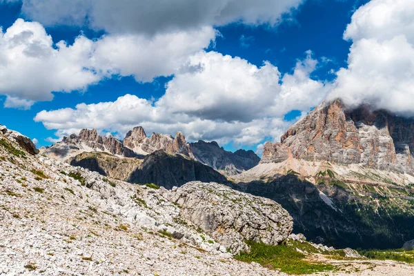 Lato Natura Krajobraz Górski Alpy Dolomitowe — Zdjęcie stockowe