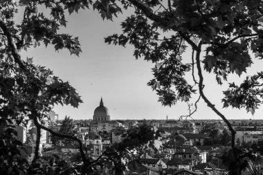 Gündüz vakti Udine şehir manzarası, İtalya