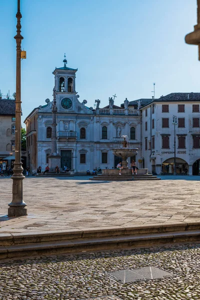 Udine Cityscape Scene Ιταλία — Φωτογραφία Αρχείου
