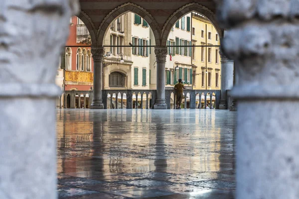 ウディネの街並みビュー イタリア — ストック写真