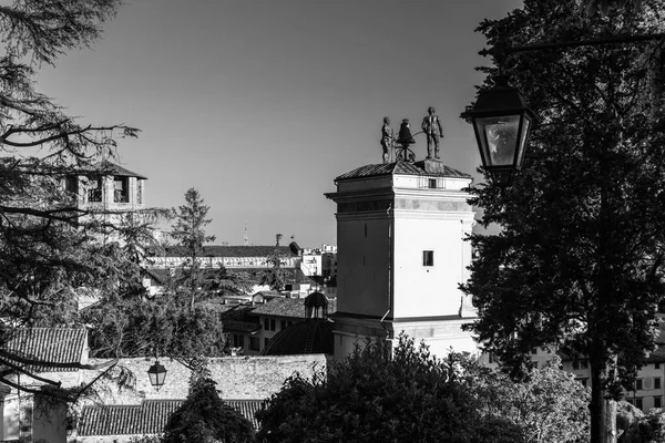 Hora Dia Cena Paisagem Urbana Udine Itália — Fotografia de Stock