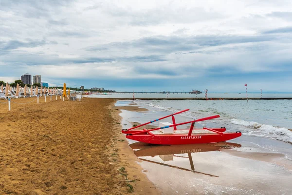 Lignano Pineta Beach Seascape View Udine Province Italy — стокове фото