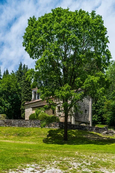 Italië Friuli Venezia Giulia Udine District Ragogna Tagliamento Rivier Van — Stockfoto