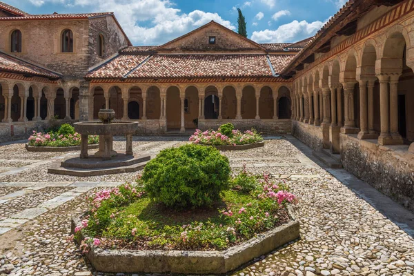 Itallian Catholic Abbey Follina Italy — Stock Photo, Image