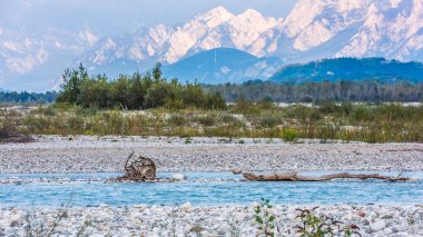 İtalya 'da Cornino Gölü
