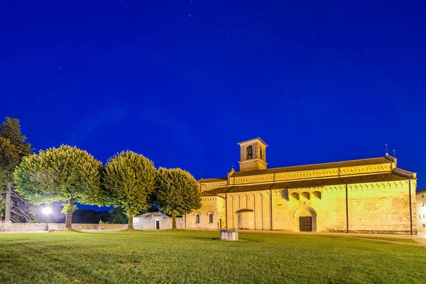 Éjszakai Városkép Lignano Udine Olaszország — Stock Fotó