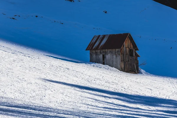冬の間のサパダの景色 イタリア — ストック写真