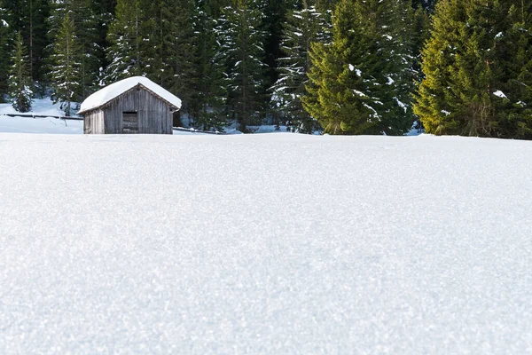 意大利蒙特克罗斯冬季景观 — 图库照片