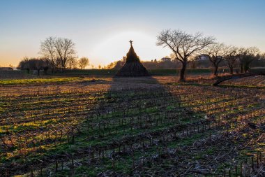 Montegnacco kırsal alanı, Udine ili, İtalya