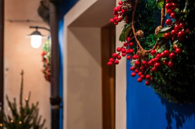 İtalyan şehrinde Noel süslemeleri