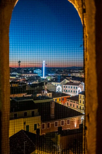 Caorle Italy Sunset Sky View City Buildings — Stock Photo, Image