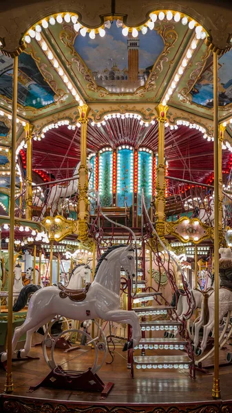 Weihnachtsschmuck Italienischer Stadt — Stockfoto