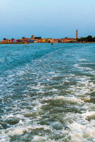 Burano Murano Cityscape Venecia Italia — Foto de Stock