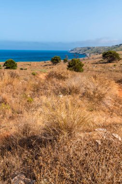 Deniz manzarası, Cava di Bauxite, Otranto, İtalya