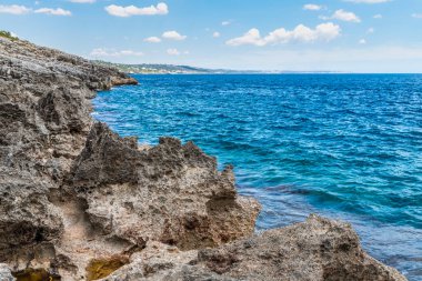 Deniz manzaralı, Corsano, İtalya