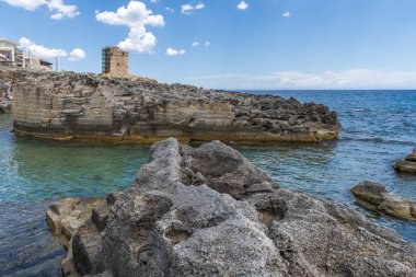 Deniz manzaralı, Corsano, İtalya