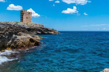 Deniz manzaralı, Corsano, İtalya