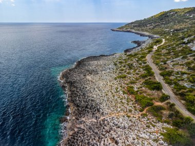 Deniz manzaralı, Corsano, İtalya