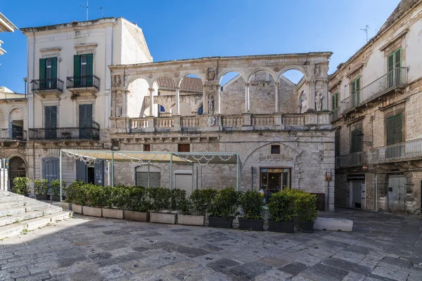 Bitonto City Italy Architecture Buildings Town Historical Center — Stock Photo, Image