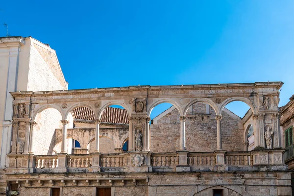 Bitonto Stad Italien Arkitektoniska Byggnader Staden Historiska Centrum — Stockfoto