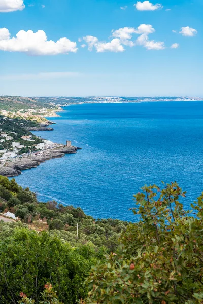 Uitzicht Zee Corsano Italië — Stockfoto