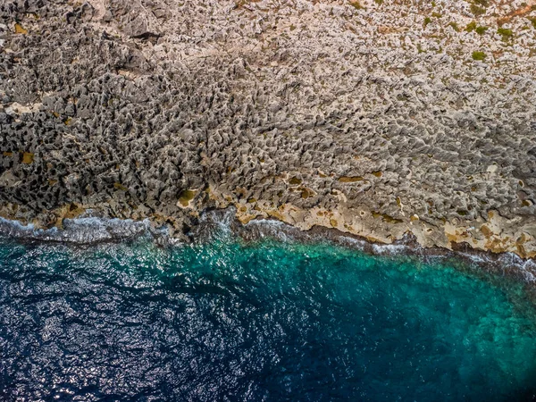 Sea Scenic View Corsano Italy — Stock Photo, Image