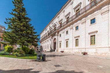 Martina Franca şehir merkezi, Taranto, İtalya 
