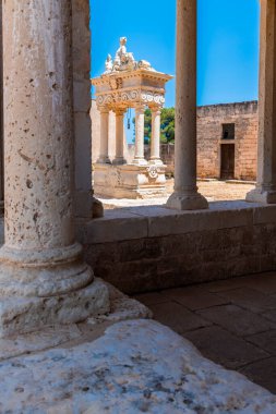 Santa Maria di Cerrate Manastırı, Lecce Bölgesi, İtalya